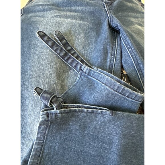 CROWN AND IVY sz 6 NEW Knot Hem Skinny Denim Jeans Sapphire Wash Signature - Picture 6 of 7
